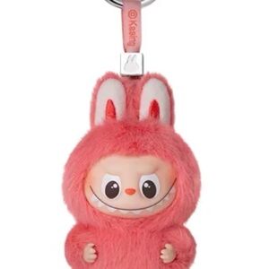 Authentic Popmart Labubu Pin for love - letter N - Plush Keychain
